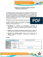 Validación Monitoreo de Sistemas de Apoyo