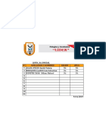 Lista Corregido Lider 29 de Marzo