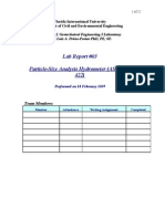 Lab Report #03 Particle-Size Analysis Hydrometer (ASTM D-422)