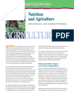 Nutrition Agriculture and Food Secur