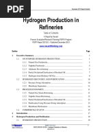 Hydrogen Production in Refineries