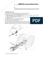 Embraer Towing and Brake Riding Overview