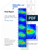 Atomic, Molecular, Optical Physics Workshop: Final Report