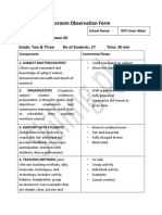 AIOU B.ed Field Notes 8607 Teaching Practice-I