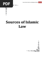 Sources of Islamic Law