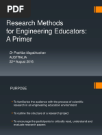 Research Methods For Engineering Educators