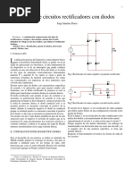 Análisis de Circuitos Rectificadores Con Diodos