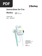 Barkey S-Line User Service Manual