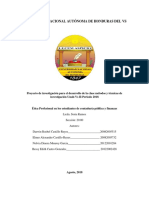 Informe Etica Profesional 3 Avance Final PDF