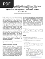 Geothermal Potential Identification of Mount Wilis Area, East Java Based On Landsat 8 by Using Semi-Quantitative and Supervised Classification Method