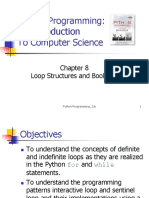 Python Programming: An Introduction To Computer Science: Loop Structures and Booleans