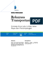 Rekayasa Transportasi Modul 1