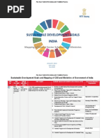 SDGMapping Document NITI - 0 PDF