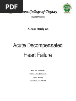 Acute Decompensated Heart Failure