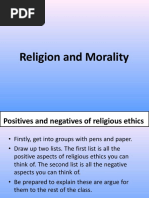 Religion and Morality