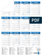 Calendario 1989 PDF