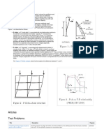 P-Delta Effect: Articles Test Problems