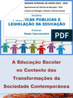 4 - A Educação Escolar No Contexto Das Transformações Da Sociedade Contemporânea