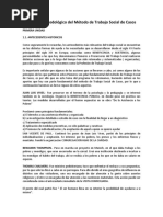 Proceso Metodológico Del Método de Trabajo Social de Casos