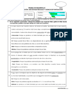 Prueba de Desarrollo Habilidades Comunicativas Parte 1