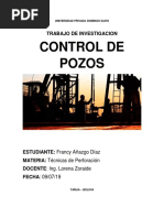 Control de Pozos