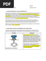 Identify The REASONS Why We Need To MEASURE FLOW