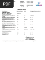 Haematology: Complete Blood Cell Count