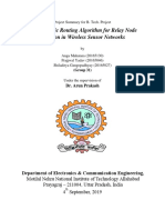 Opportunistic Routing Algorithm For Relay Node Selection in Wireless Sensor Networks