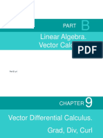 Linear Algebra. Vector Calculus: Part B p1