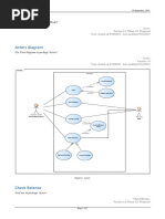 Actors Diagram