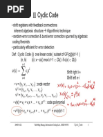 Cyclic Code