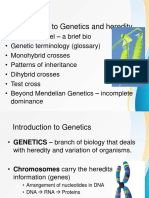 Introduction To Genetics and Heredity