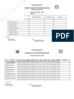 Tardiness Monitoring Form