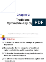 Traditional Symmetric-Key Ciphers