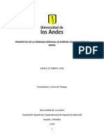 Pronóstico de La Demanda Mensual de Energía Con Los Modelos Arima