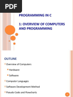 Programming in C 1: Overview of Computers and Programming