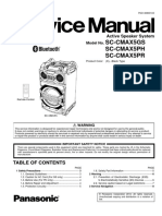 Panasonic Sc-Cmax5gs PH PR