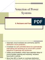 Protection of Power Systems: 6. Reclosers and Fuses