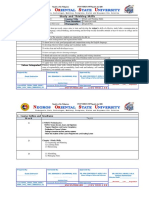 Study and Thinking Skills: Dumaguete, Bais, Guihulngan, Mabinay, Pamplona, Siaton and Bayawan-Sta. Catalina