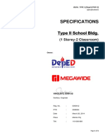 Sanitary Plumbing Specs - Bldg. Type 2