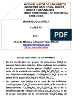 Clase 16, Mineralogía Optica