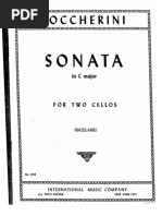 Boccherini Sonata in C Major For Two Cellos PDF