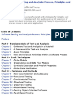 Software Testing and Analysis Process Principles and Techniques PDF