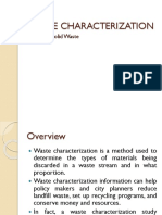 5.3. Municipal Solid Waste - Waste Characterization Study