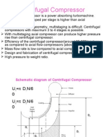 Centrifugal Compressor Degree of Reaction