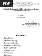 Diabetic Retinopathy (DR) Using Convolutional Neural Network (CNN)