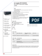 Abb Power Supply CP - 24/20.0