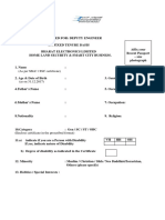 As Per SSLC / SSC Certificate