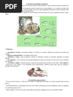 As Primeiras Comunidades Recoletoras