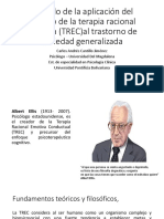 Un Ejemplo de La Aplicación Del Modelo de La Terapia Racional Emotiva Al Trastorno de Ansiedad Generalizada